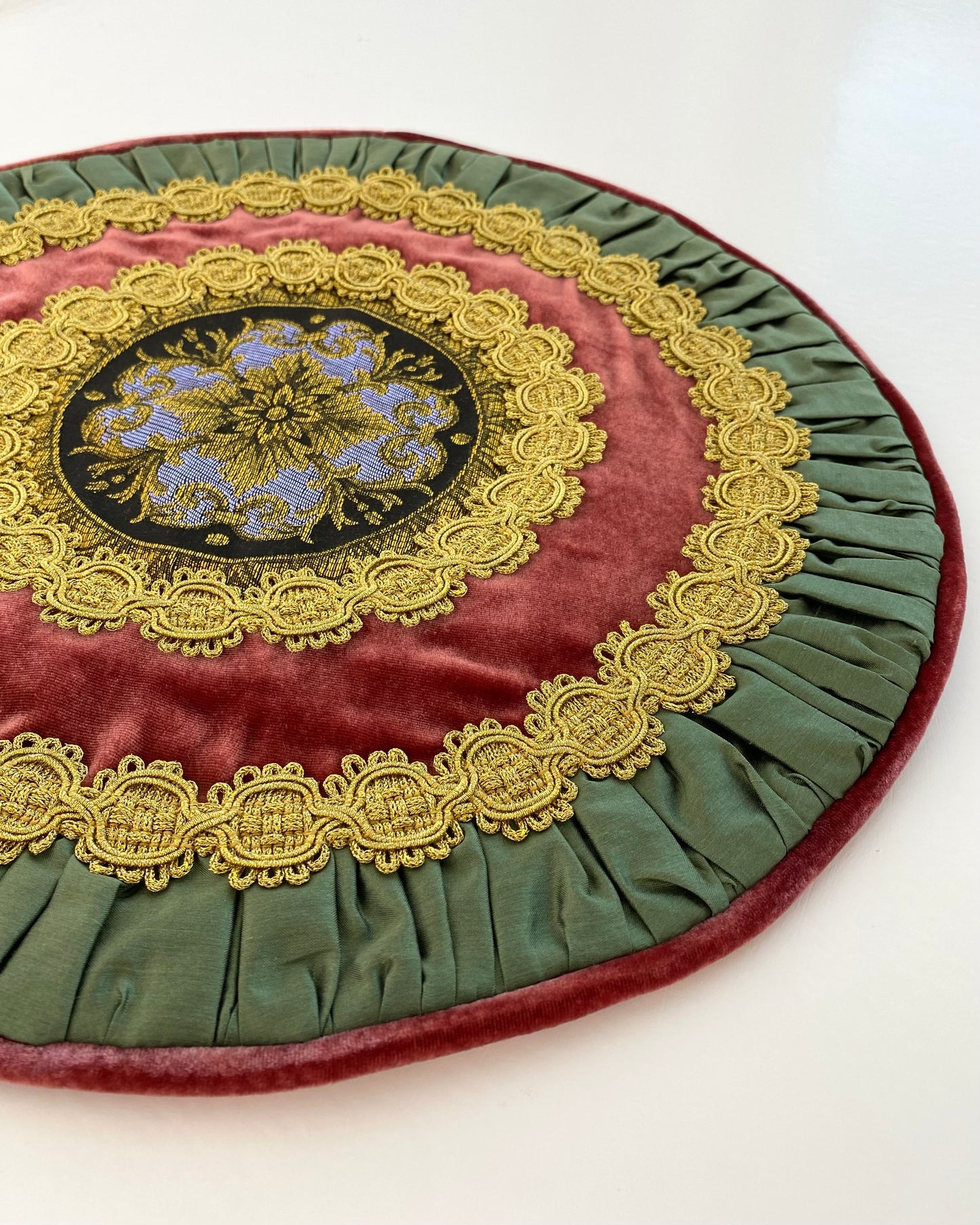 Servetėlių rinkinys Burgundy Crown