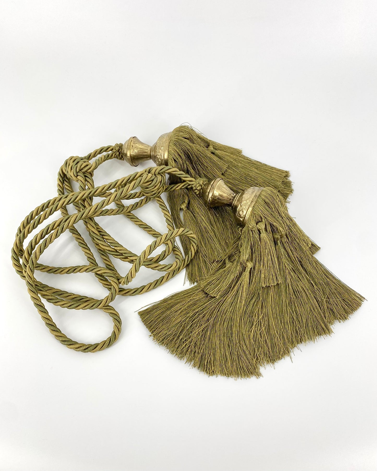 Užuolaidų parišimas Olive Green