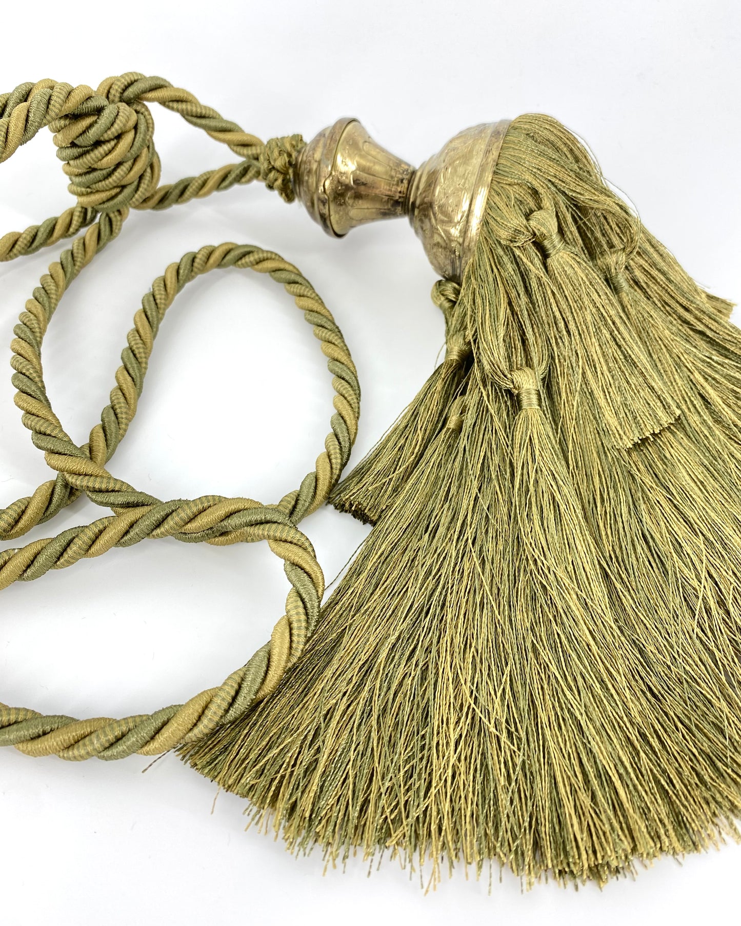 Užuolaidų parišimas Olive Green