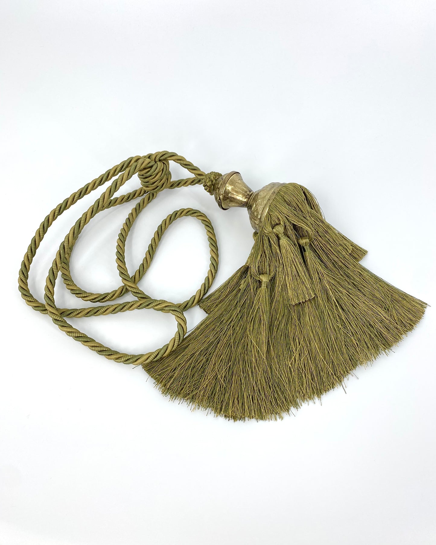 Užuolaidų parišimas Olive Green